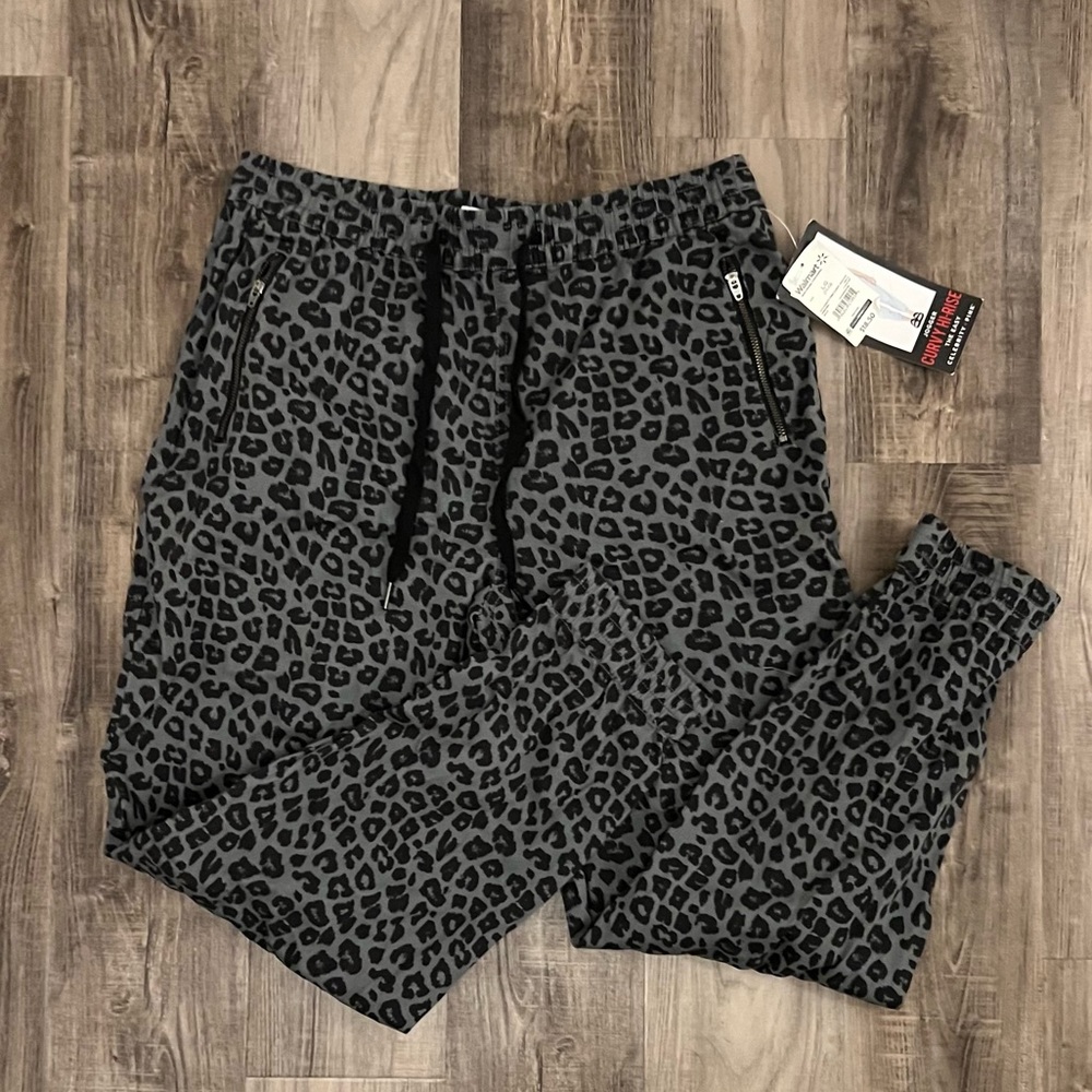 NWT cheetah print joggers